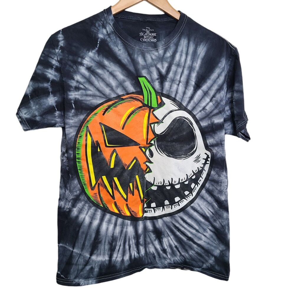 Disney The Nightmare Before‎ Christmas Graphic T-Shirt SZ S/M Pumkin Halloween